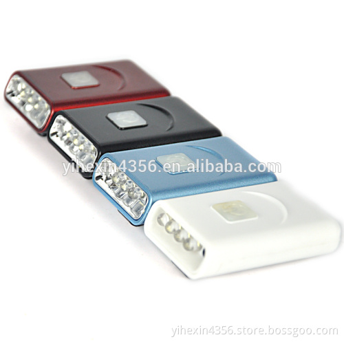 Hat Mount Rechargeable Sensor Headlamp with USB charger